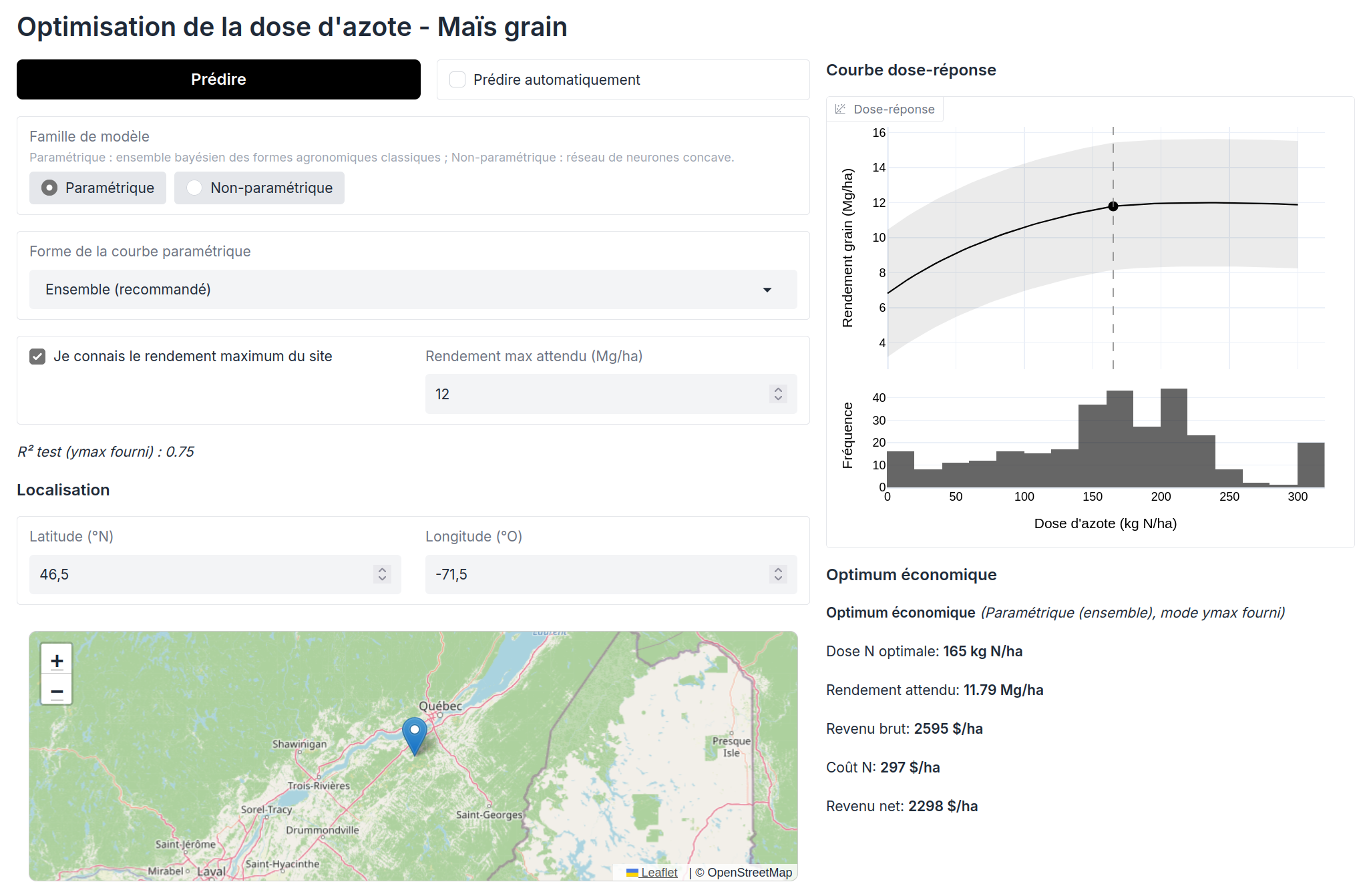 Corn Nitrogen Response Modeling